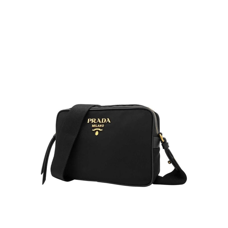 Prada Black Nylon Shoulder Bag - Élégante et Polyvalente