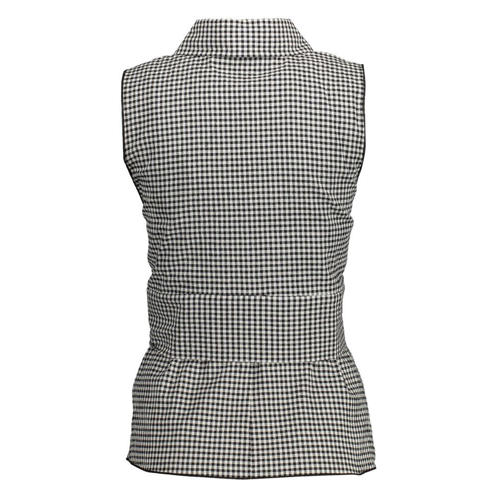 Kocca Black Cotton Women Shirt - Chic Sleeveless Design