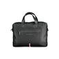 Tommy Hilfiger Black Polyurethane Men's Briefcase