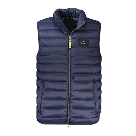 Armata Di Mare Blue Sleeveless Jacket for Men