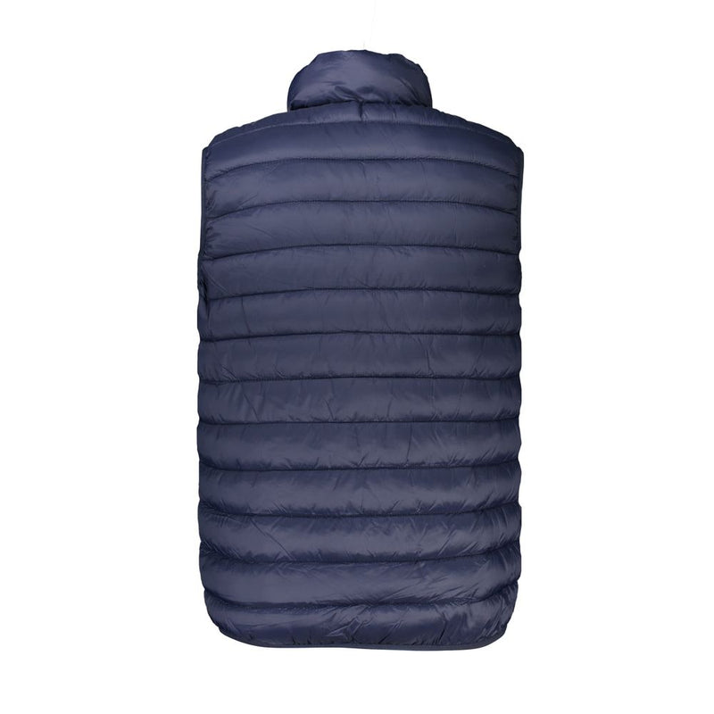 Armata Di Mare Blue Polyamide Sleeveless Jacket for Men