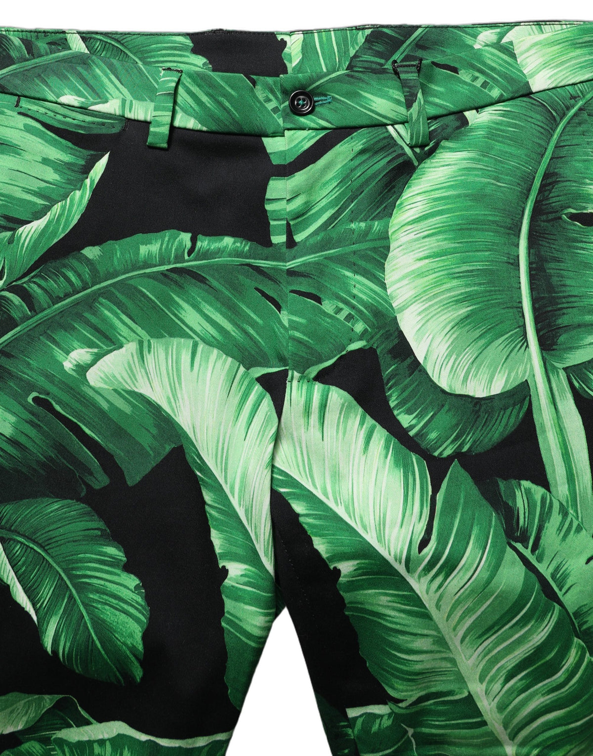 Dolce & Gabbana Bermuda Shorts en Imprimé Feuille de Banane