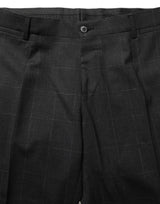 Dolce & Gabbana Black Wool Slim Fit 2 Piece Suit for Men