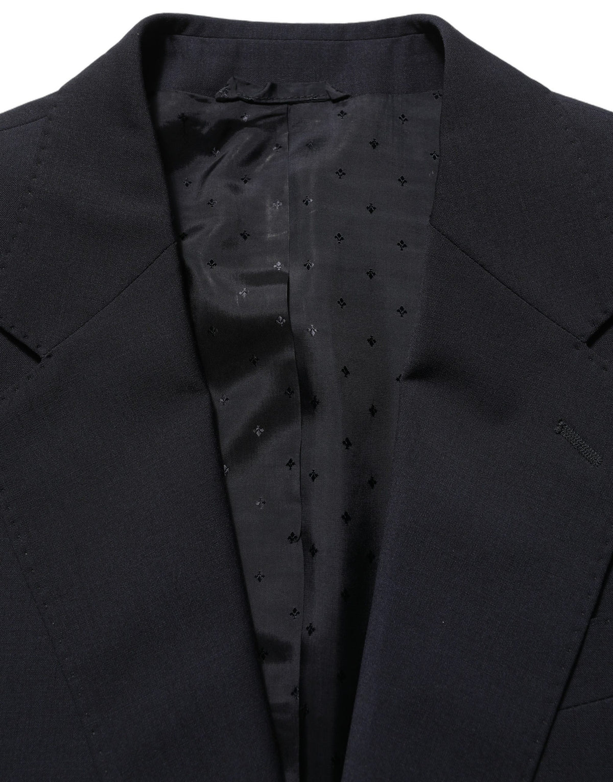 Dolce & Gabbana Black Wool Slim Fit Formal 3 Piece Suit for Men