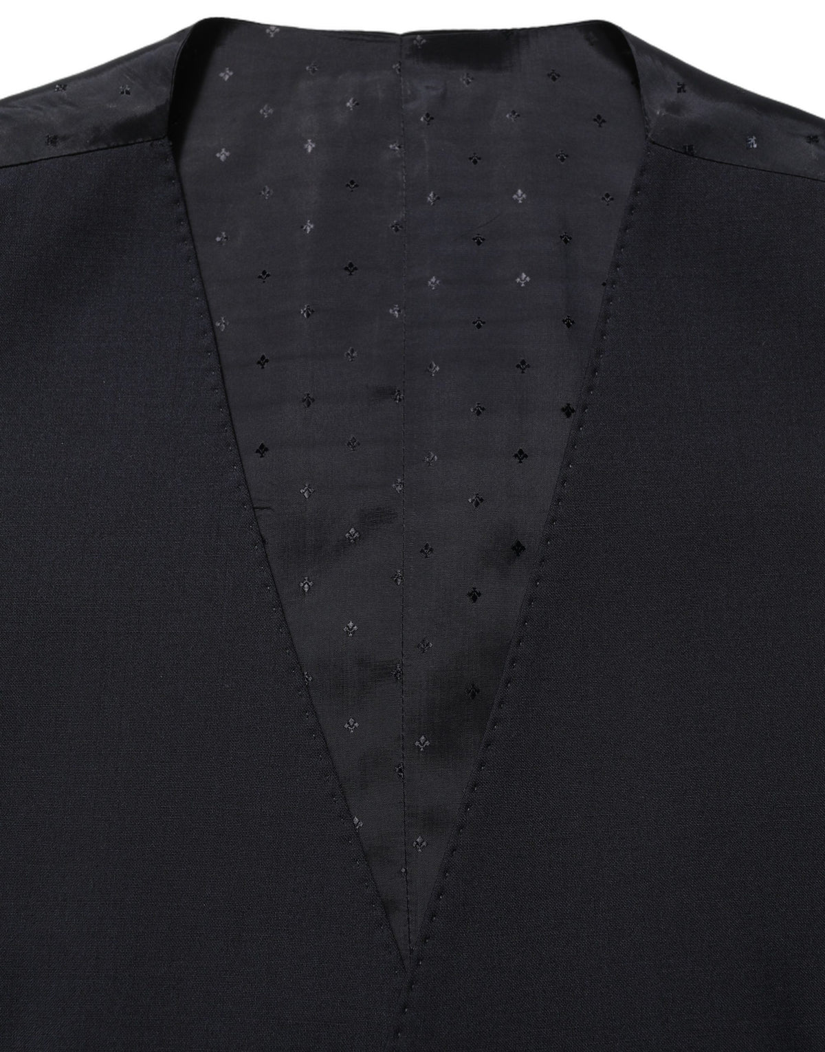 Dolce & Gabbana Black Wool Slim Fit Formal 3 Piece Suit for Men