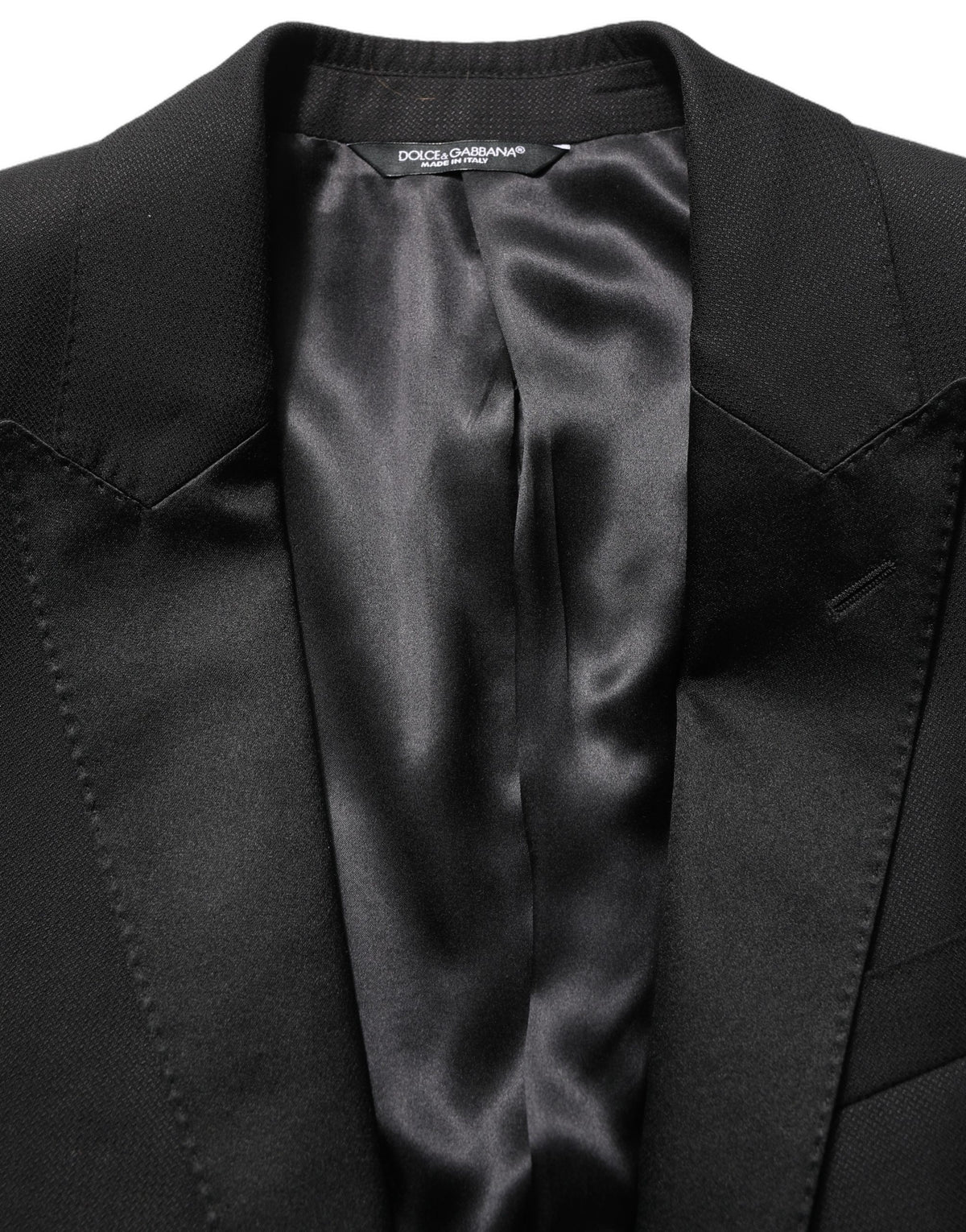 Dolce & Gabbana Black MARTINI Slim Fit Formal 3 Piece Suit