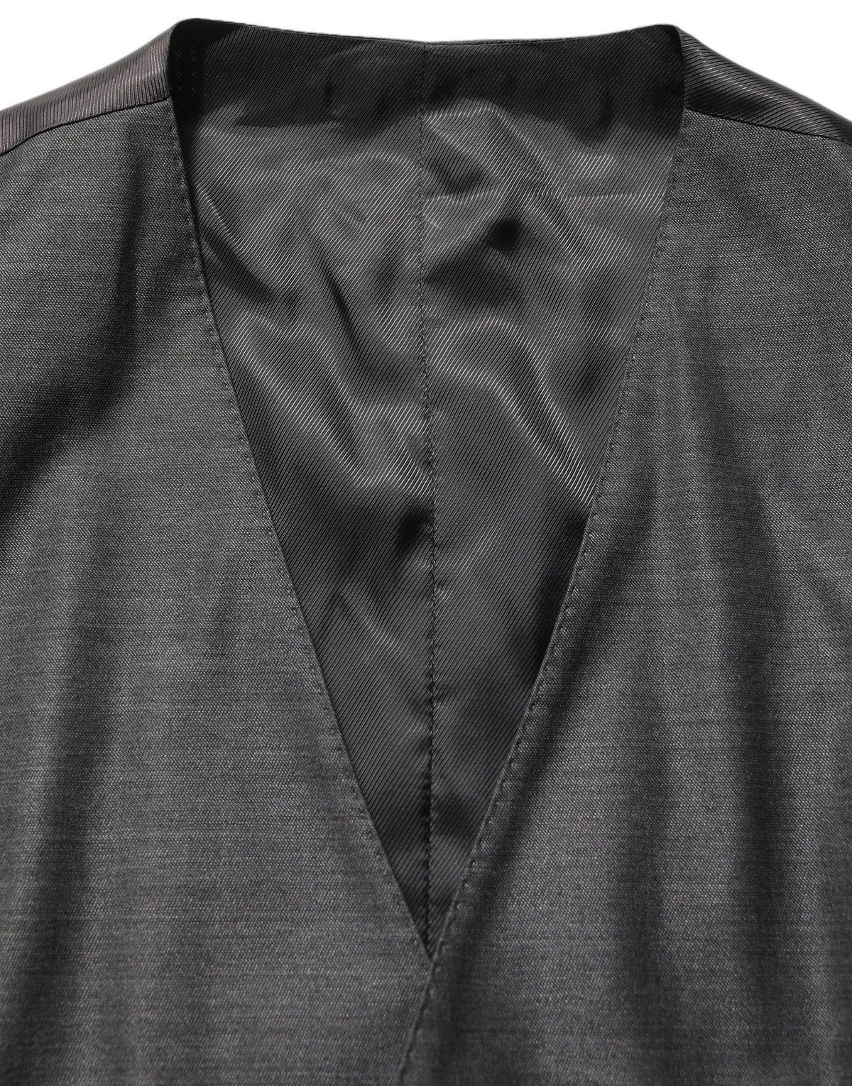 Dolce & Gabbana Gray MARTINI Slim Fit Formal 3 Piece Suit