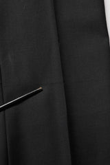 Dolce & Gabbana Black Wool Slim Fit Formal 2 Piece Men Suit