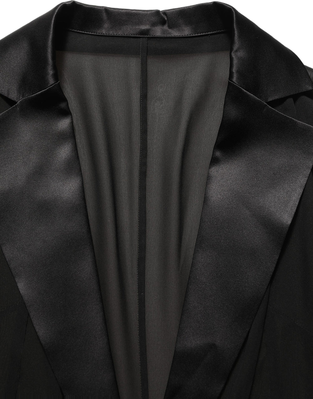 Dolce & Gabbana Black Silk Sheer Chiffon Long Maxi Dress