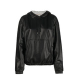 Saint Laurent Black Leather Tank Top for Women