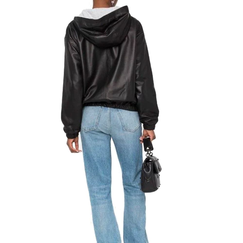 Saint Laurent Black Leather Tank Top for Women