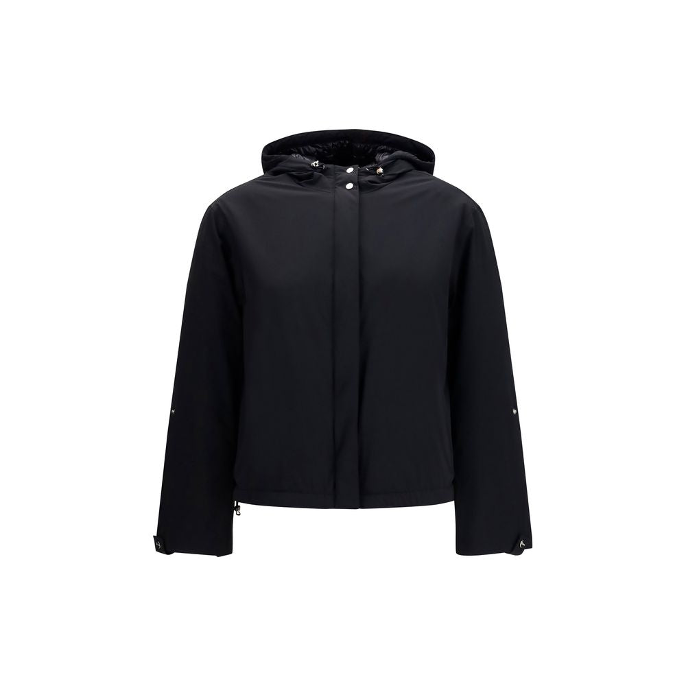 Herno Black Polyamide Shell Jacket - Lightweight & Stylish