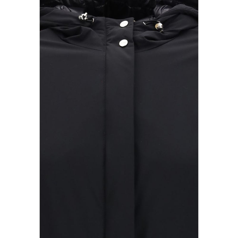 Herno Black Polyamide Shell Jacket - Lightweight & Stylish