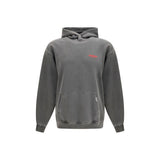 Represent Gray Cotton Hoodie - The Owners Club