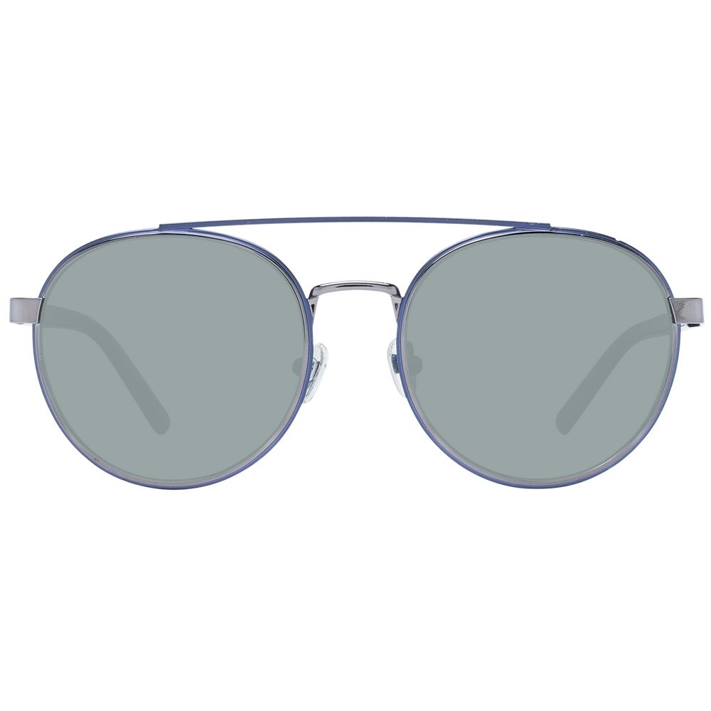 Ted Baker Blue Metal Aviator Sunglasses