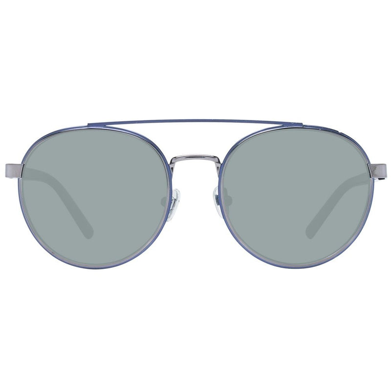 Ted Baker Blue Metal Aviator Sunglasses