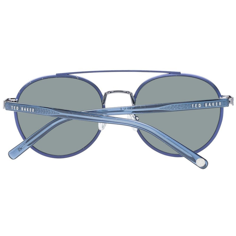 Ted Baker Blue Metal Aviator Sunglasses