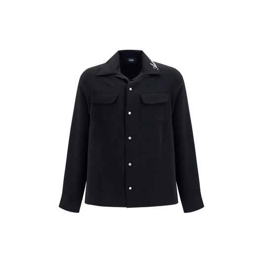 Chemise en Polyester Noire Amiri - Élégance Contemporaine