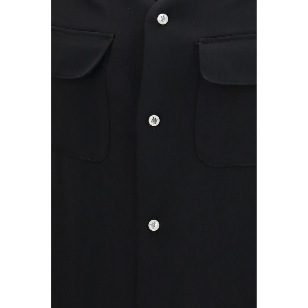 Chemise en Polyester Noire Amiri - Élégance Contemporaine