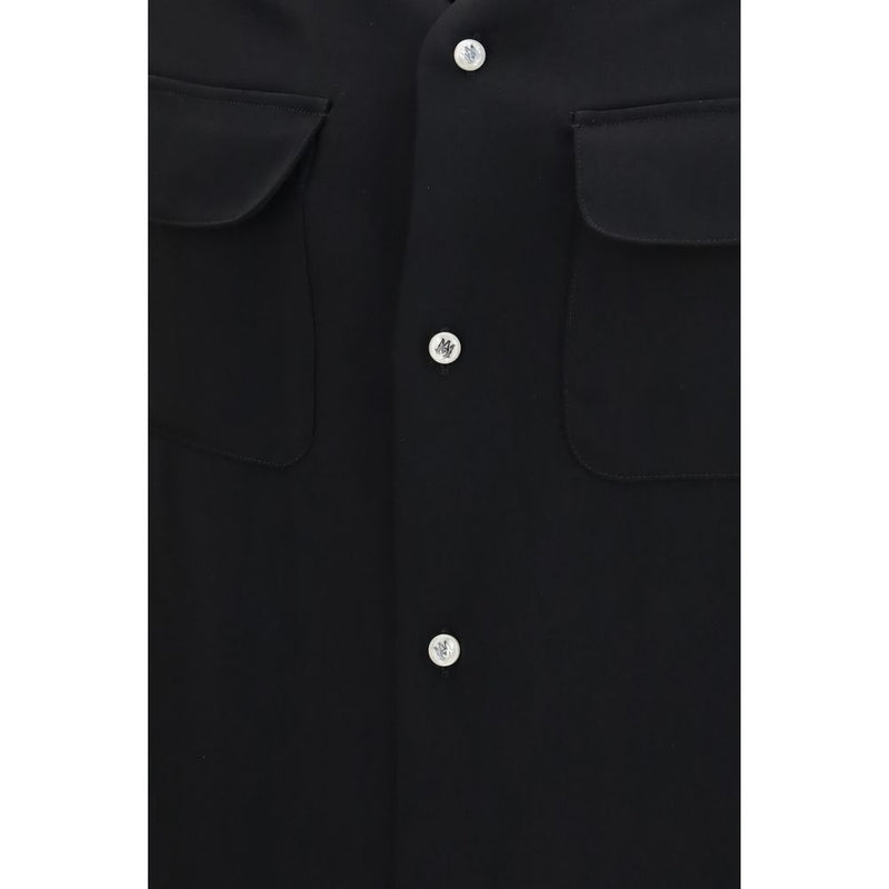 Chemise en Polyester Noire Amiri - Élégance Contemporaine
