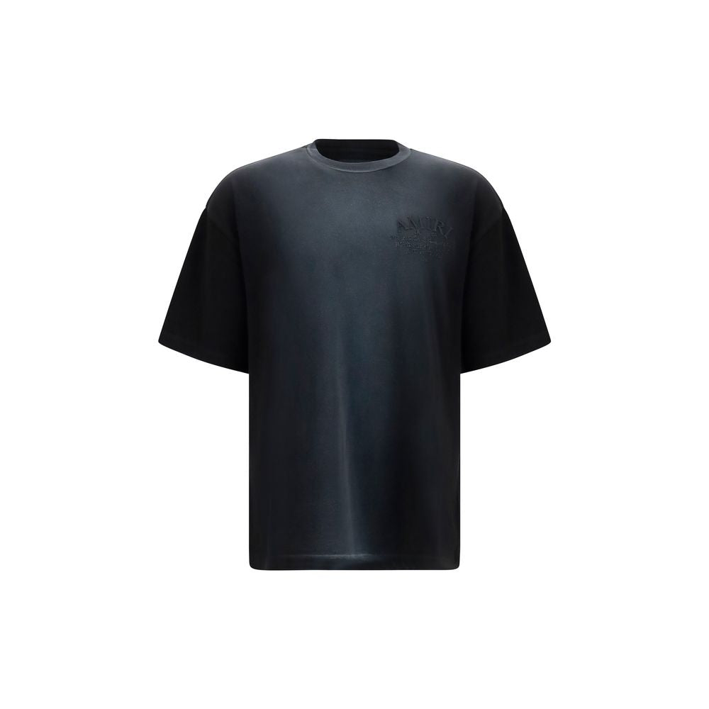 Amiri Black Cotton T-Shirt - Arts District Collection