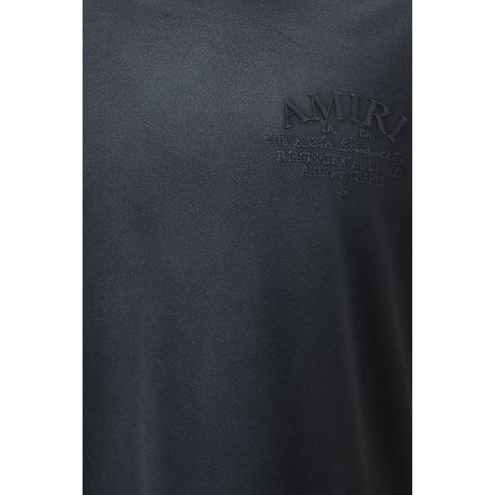 Amiri Black Cotton T-Shirt - Arts District Collection