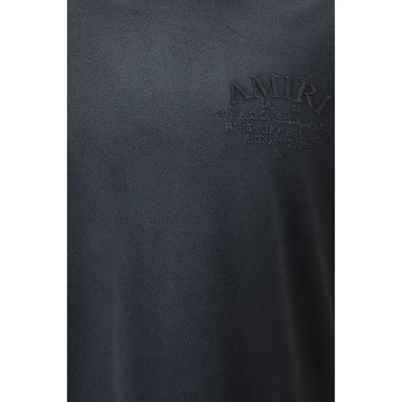 Amiri Black Cotton T-Shirt - Arts District Collection