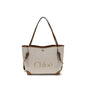 Chloé Beige Cotton Shoulder Bag