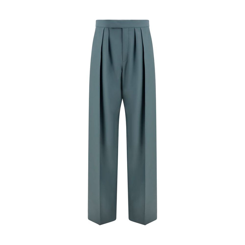Chloé Bicolor Wool Oves Aries Dress Pants