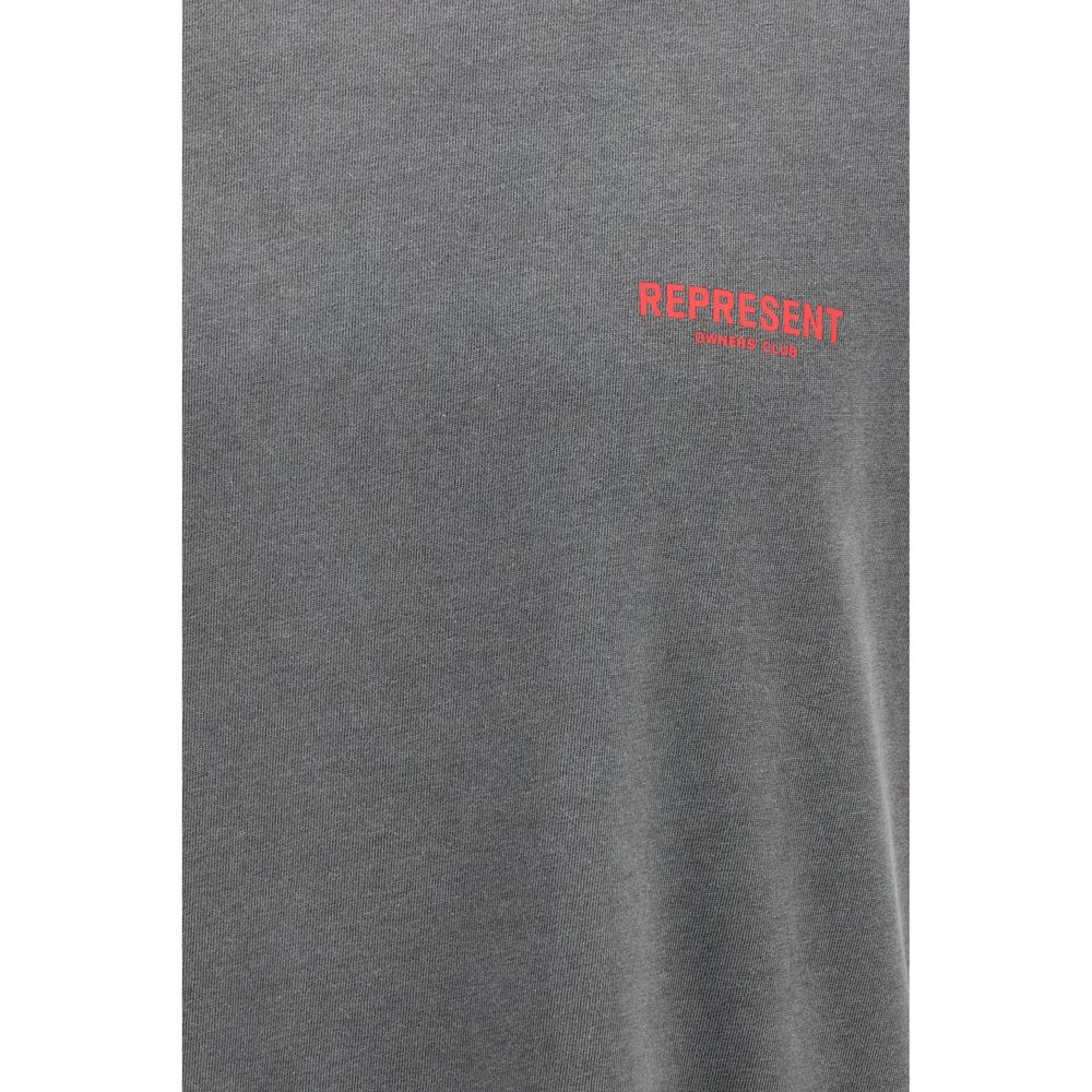 T-Shirt en Coton Gray de Represent - Style Minimaliste