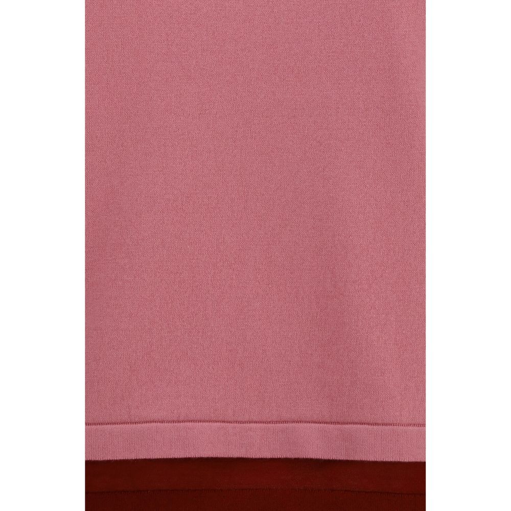 Guest in Residence Multicolor Cotton Sweatshirt - Layered Design