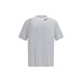 Amiri White Cotton T-Shirt - Oversized Fit with Embroidered Logo