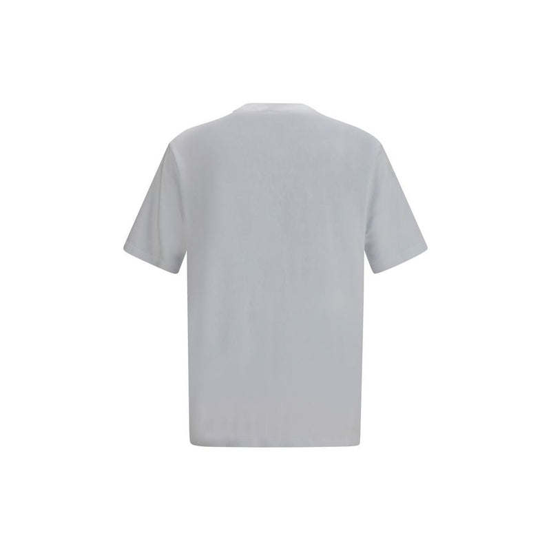 Amiri White Cotton T-Shirt - Oversized Fit with Embroidered Logo