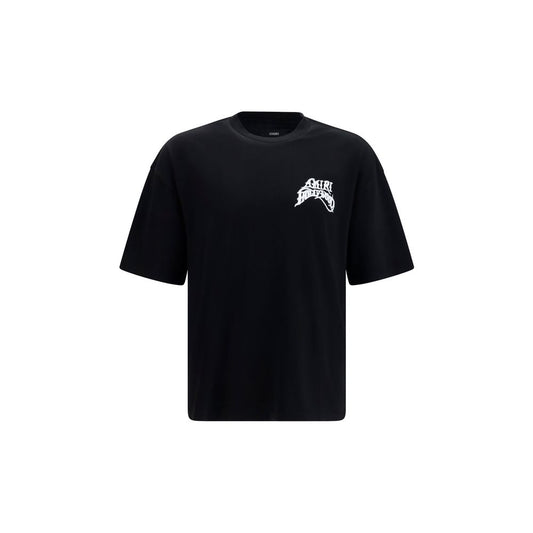 Amiri Black Cotton T-Shirt - Contemporary Urban Style