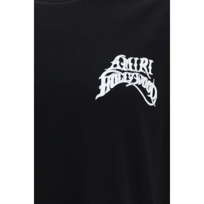 Amiri Black Cotton T-Shirt