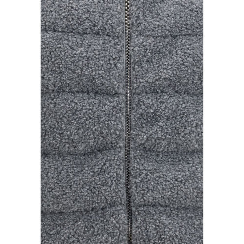 Herno Gray Polyester Sleeveless Jacket for Women