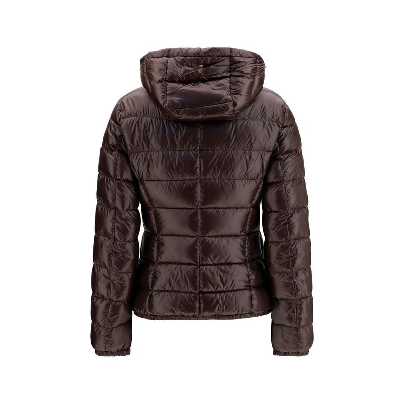 Herno Giada Brown Polyamide Full-Length Jacket for Women