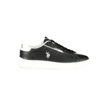 U.S. POLO ASSN. Black Polyester Men's Sneaker