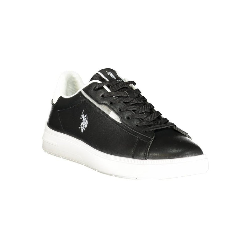 U.S. POLO ASSN. Black Polyester Men's Sneaker