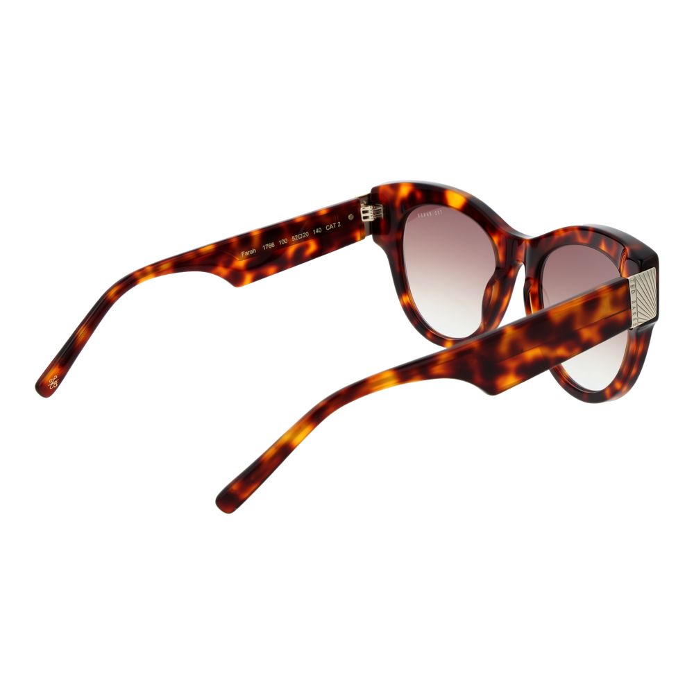 Ted Baker Brown Acetate Cat Eye Sunglasses
