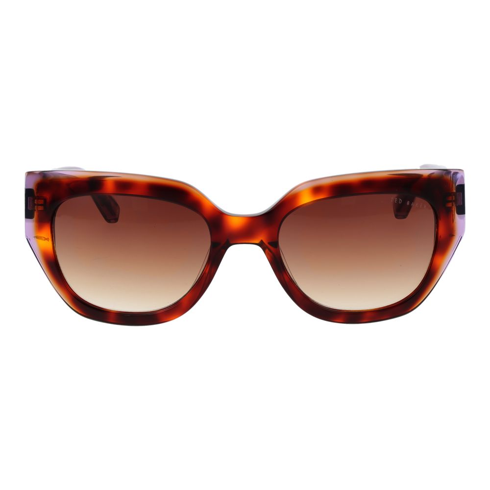 Ted Baker Brown Acetate Cat Eye Sunglasses for Women