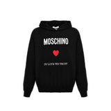 Moschino Couture Black Cotton Sweatshirt for Men
