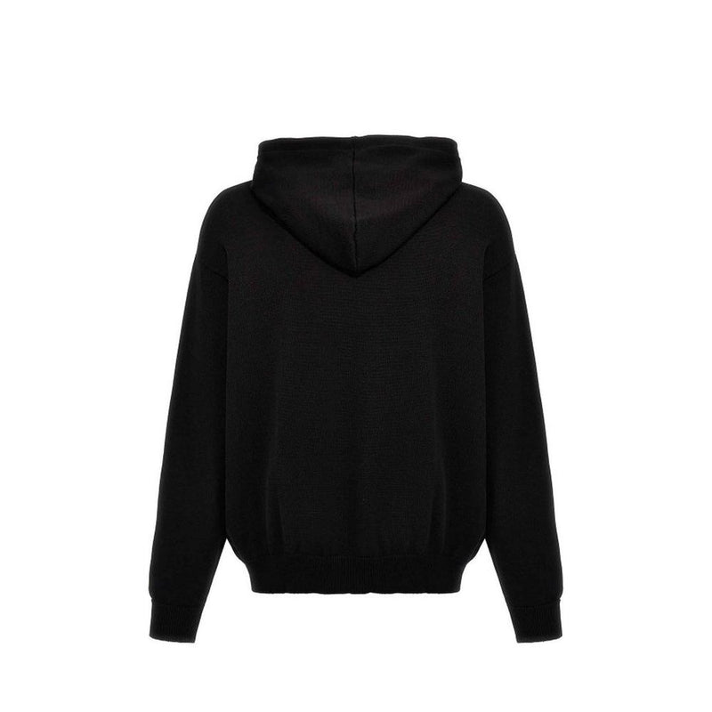 Moschino Couture Black Cotton Sweatshirt for Men