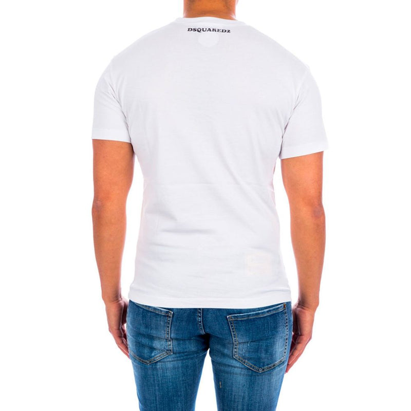 Dsquared² White Cotton T-Shirt - Essential Men's Wear