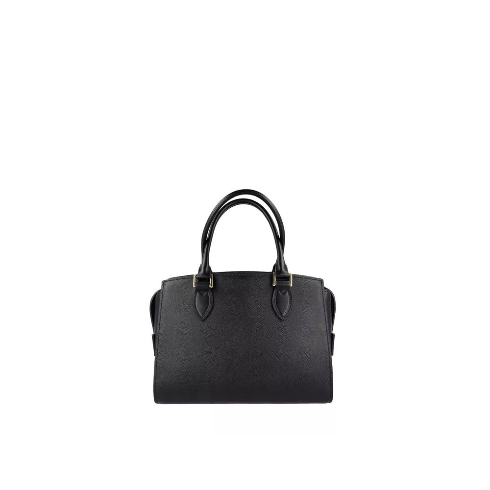 Prada Black Calfskin Handbag - Elegant Women's Accessory