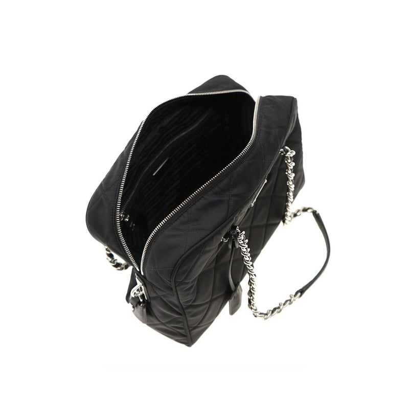 Prada Black Nylon Shoulder Bag - Elegant and Functional