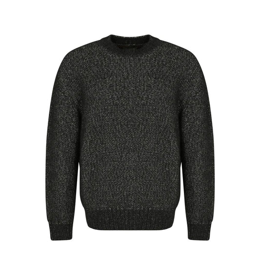 Loro Piana Black Cashmere Sweatshirt for Men