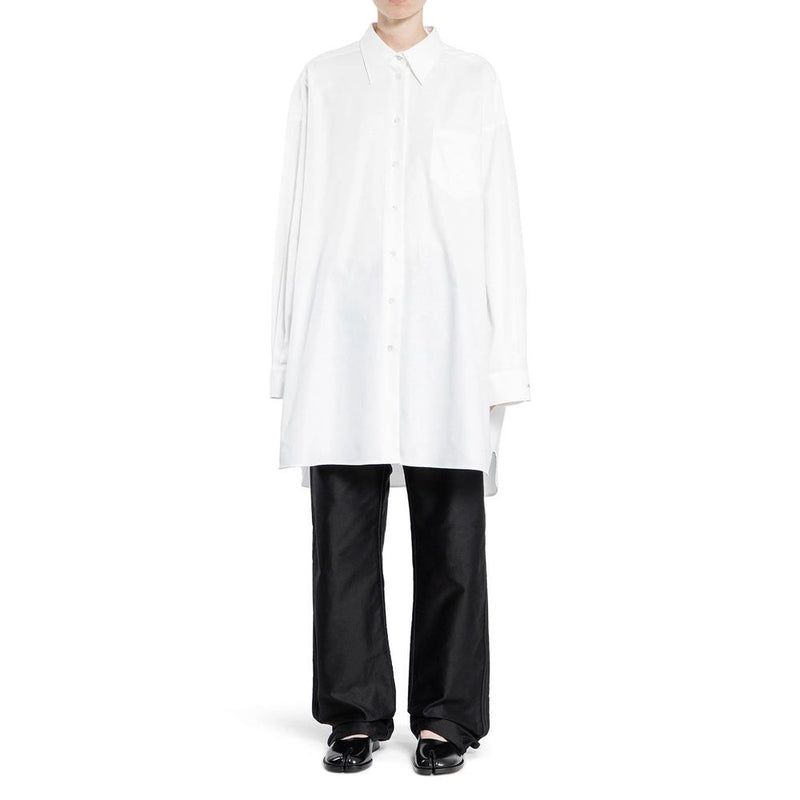 Maison Margiela White Cotton Blouse for Women