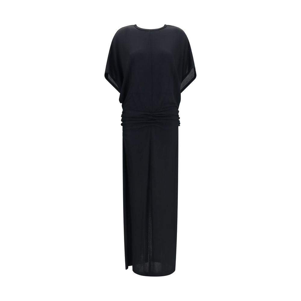 The Row Delyra Black Viscose Casual Dress