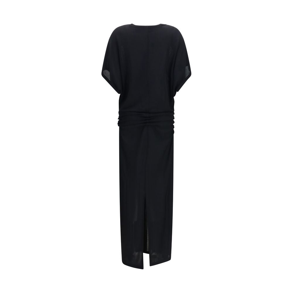 The Row Delyra Black Viscose Casual Dress